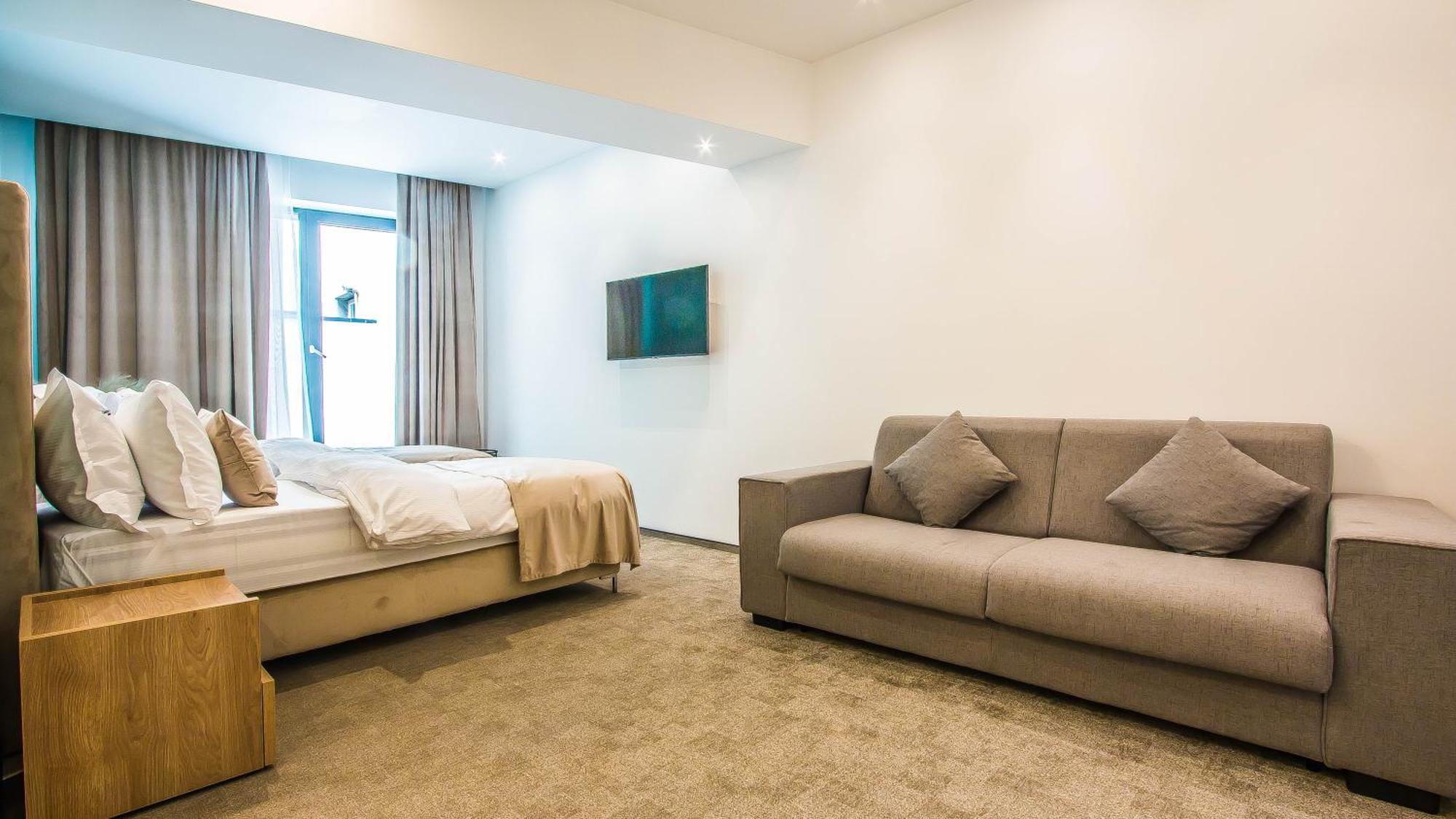 Central Apart Hotel Bukarest Eksteriør billede